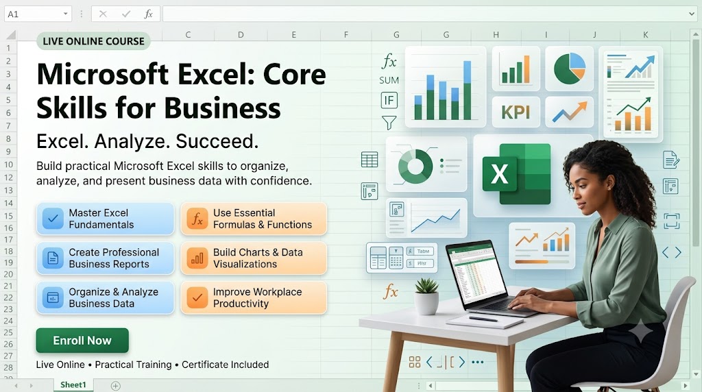 Microsoft Excel: Core Skills for Business